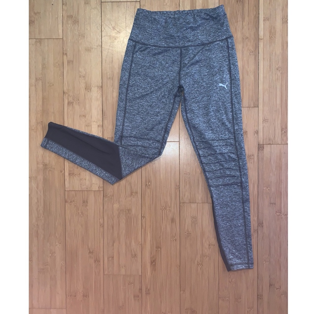 PUMA Yoga Pants/Leggings with Mesh Panels